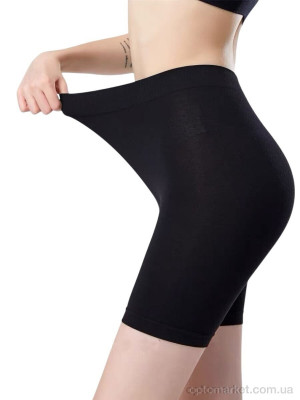 Велосипедки жіночі 048 black Riza чорний  оптом от Optomarket