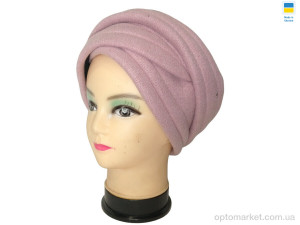 Чалма жіночі 0513 чалма Едельвейс рожевий Mabi рожевий  оптом от Optomarket