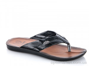 Шльопанці чоловічі 0515 черный Sanex чорний  оптом от Optomarket
