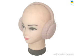 Навушники жіночі 0521 бежевий Mabi бежевий  оптом от Optomarket