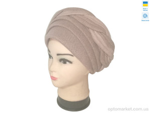 Чалма жіночі 0529 чалма Олена бежевий Mabi бежевий  оптом от Optomarket