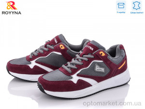 Кросівки жіночі 055N-2 Royyna бордовий  оптом от Optomarket
