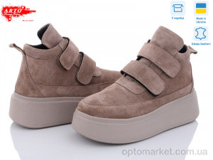 Черевики жіночі 0610 визон/з ARTO коричневий  оптом от Optomarket
