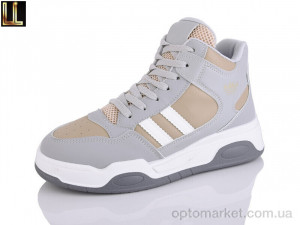 Кросівки унісекс 069 grey Lilin сірий  оптом от Optomarket