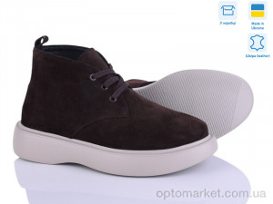 Черевики жіночі 07001-X3 кор.з. IT Style коричневий  оптом от Optomarket