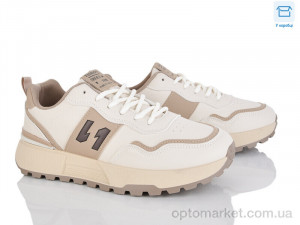 Кросівки чоловічі 0HL1019-7 Lilin бежевий  оптом от Optomarket