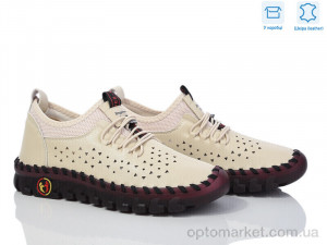 Туфлі жіночі 0T14-2 Vika бежевий оптом от Optomarket