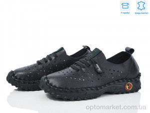 Кросівки жіночі 0T16-1 Vika чорний оптом от Optomarket