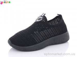 Кросівки дитячі 1-1 Yalike чорний  оптом от Optomarket