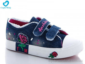 Кеди дитячі 1-1А Comfort-baby синій  оптом от Optomarket