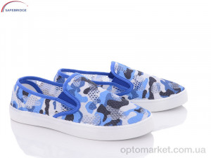 Сліпони жіночі 1-526 SEEKF синій  оптом от Optomarket