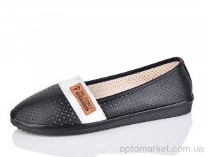 Балетки жіночі 1-6B Fuguiyun чорний  оптом от Optomarket