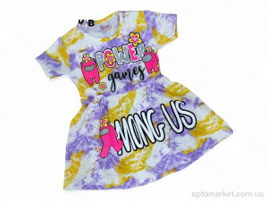 Сукня дитячі 1007 різнокольоровий фіолетовий Efece Kids мікс  оптом от Optomarket