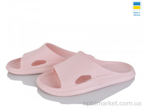 Шльопанці жіночі 101 пудра Inblue рожевий оптом от Optomarket