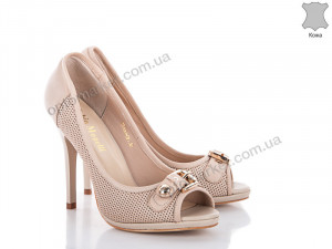 Туфли женские 107640 Fabio Monelli бежевый оптом от Optomarket