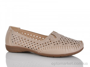 Туфлі жіночі 102-3 Leguzaza коричневий оптом от Optomarket