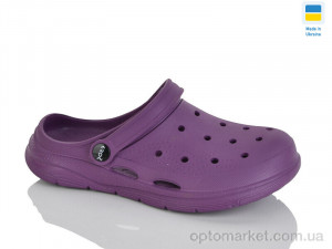 Крокси жіночі 102 фіолетовий Krok фіолетовий  оптом от Optomarket