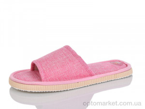 Капці жіночі 102 рожевий Fangre рожевий  оптом от Optomarket