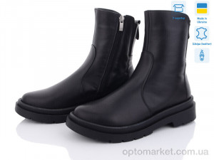 Черевики жіночі 1024 Mona Lisa чорний  оптом от Optomarket