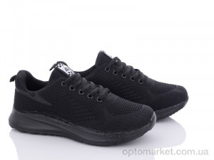 Кросівки жіночі 103-1 LQD чорний  оптом от Optomarket