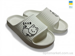 Шльопанці жіночі 104 білий TapMal білий  оптом от Optomarket