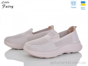 Кросівки жіночі 1040-4 піна L.Fairy рожевий оптом от Optomarket