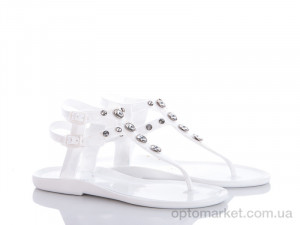 Босоножки женские 10415 LORBACSA белый  оптом от Optomarket
