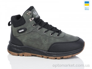 Кросівки чоловічі 10626-4 Swin зелений  оптом от Optomarket