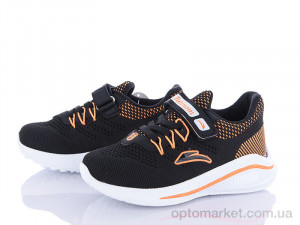 Кроссовки детские 1074SO Malibu черный  оптом от Optomarket