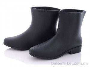 Гумове взуття жіночі 108W черный Class Shoes чорний  оптом от Optomarket