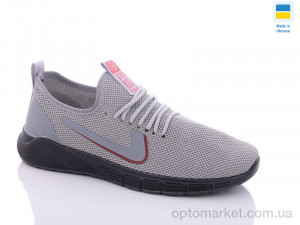 Кросівки чоловічі 109-2 Swin сірий  оптом от Optomarket