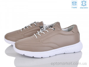 Кросівки жіночі 110-1 brown Lapya коричневий  оптом от Optomarket