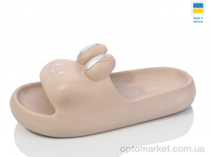 Шльопанці жіночі 110 капучино TapMal бежевий  оптом от Optomarket