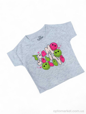 Футболка дитячі 110040 св.сірий C.M.K. Kids сірий  оптом от Optomarket