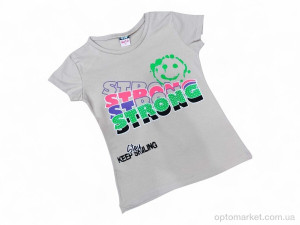 Футболка дитячі 11006 капучіно Siri Life Kids бежевий  оптом от Optomarket