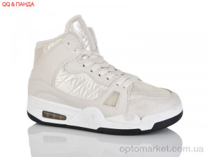 Кросівки жіночі 111-1 QQ&Панда бежевий  оптом от Optomarket