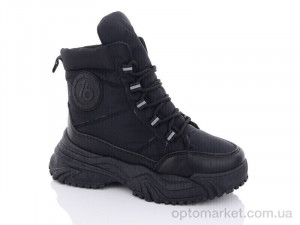 Черевики жіночі 112-2 Favorit чорний оптом от Optomarket