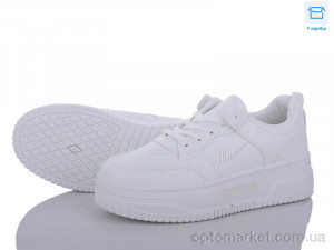 Кросівки жіночі 112-2 Happy білий оптом от Optomarket