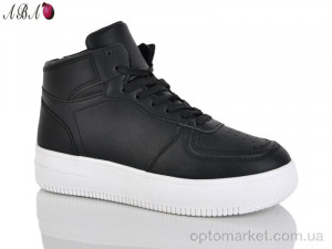 Кросівки жіночі 112-3 Aba чорний  оптом от Optomarket