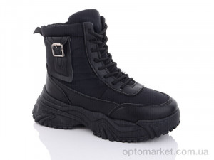 Черевики жіночі 112-5 Favorit чорний оптом от Optomarket