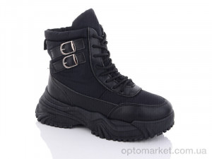 Черевики жіночі 112-7 Favorit чорний оптом от Optomarket