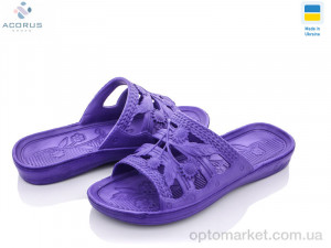 Шльопанці жіночі 112 violete Progress фіолетовий  оптом от Optomarket