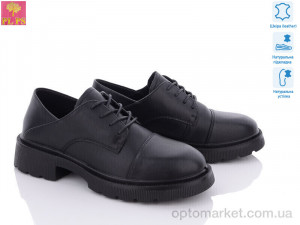Туфлі жіночі 115-06-5 PLPS чорний  оптом от Optomarket