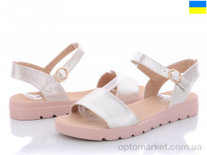 Босоножки женские 115-99 Stella золотой  оптом от Optomarket