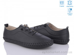 Кросівки жіночі 115 чорний Rozen чорний  оптом от Optomarket