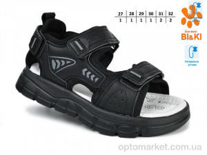 Сандалі дитячі 11533A Bi&Ki чорний  оптом от Optomarket