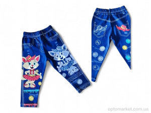 Капрі дитячі 1160-1 джинсовий CONCON Kids синій  оптом от Optomarket