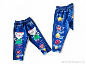Капрі дитячі 1160-6 джинсовий CONCON Kids синій  оптом от Optomarket