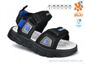 Сандалі дитячі 11611A Bi&Ki чорний  оптом от Optomarket