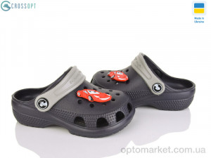 Крокси дитячі 116137 black Jose Amorales чорний оптом от Optomarket